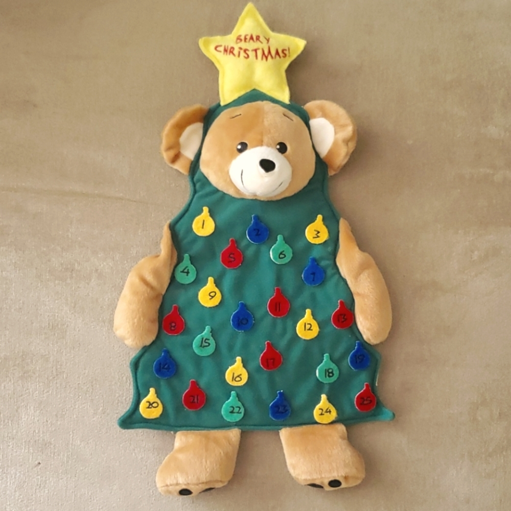 Build-a-Bear Christmas countdown bear